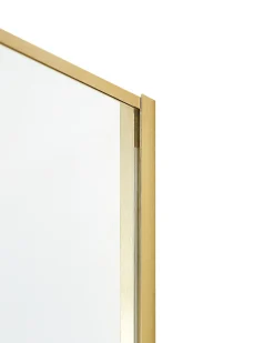 Brusekabine DARLI 70 x 70 x 185 cm Guld