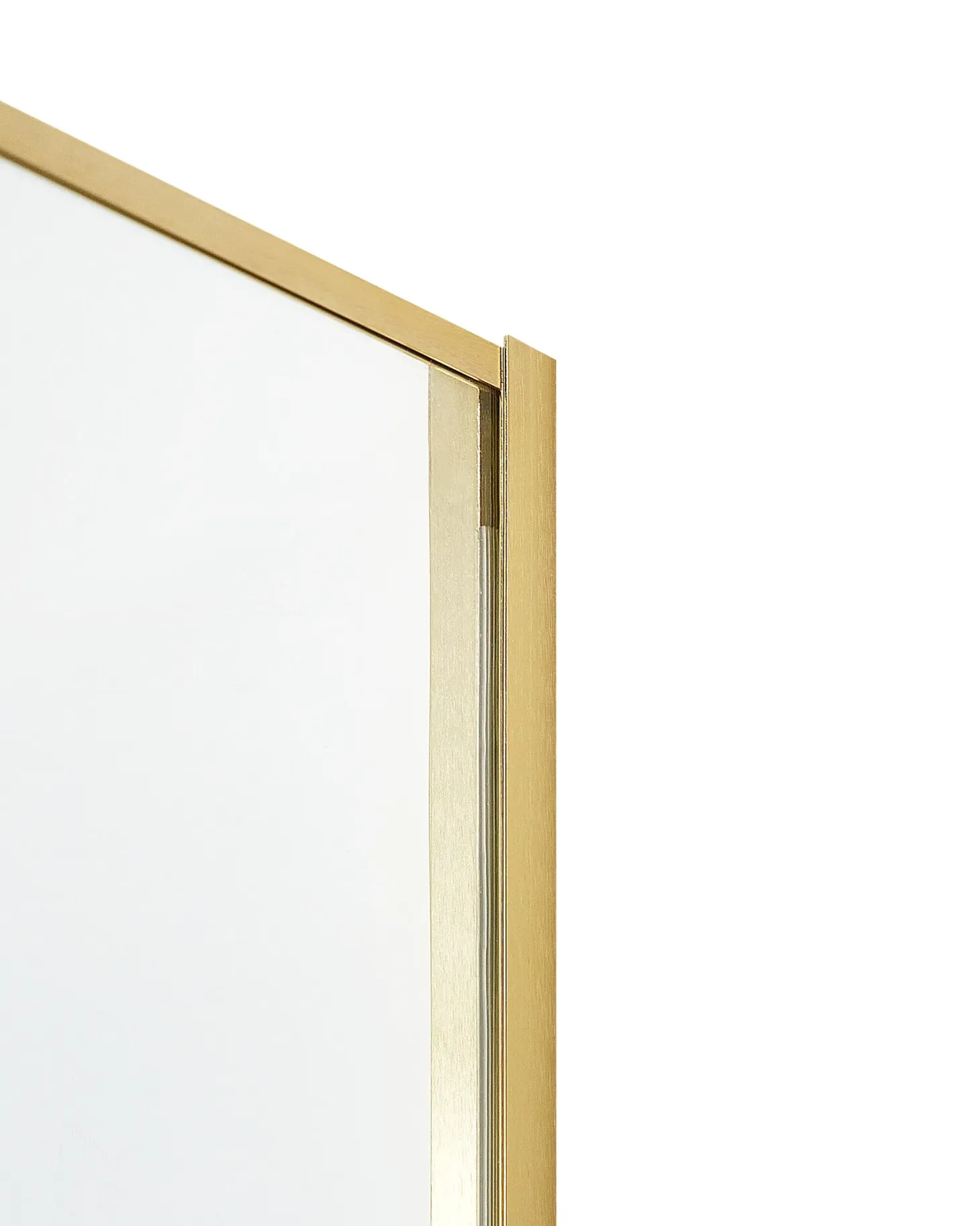 Brusekabine DARLI 70 x 70 x 185 cm Guld