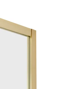 Brusekabine JUKATAN 90 x 90 x 185 cm Guld