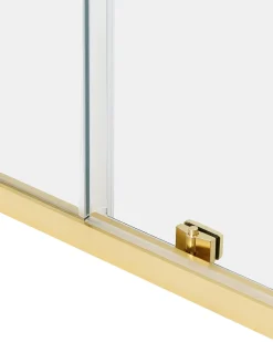Brusekabine YORO 80 x 100 x 185 cm Guld