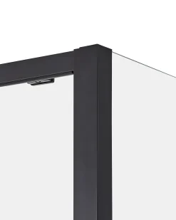 Brusekabine YORO 80 x 100 x 185 cm Sort