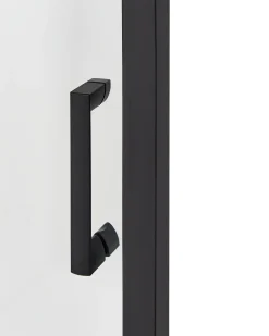 Brusekabine YORO 80 x 100 x 185 cm Sort