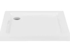 Brusekar AMPAY 90 x 90 x 7 cm Hvid