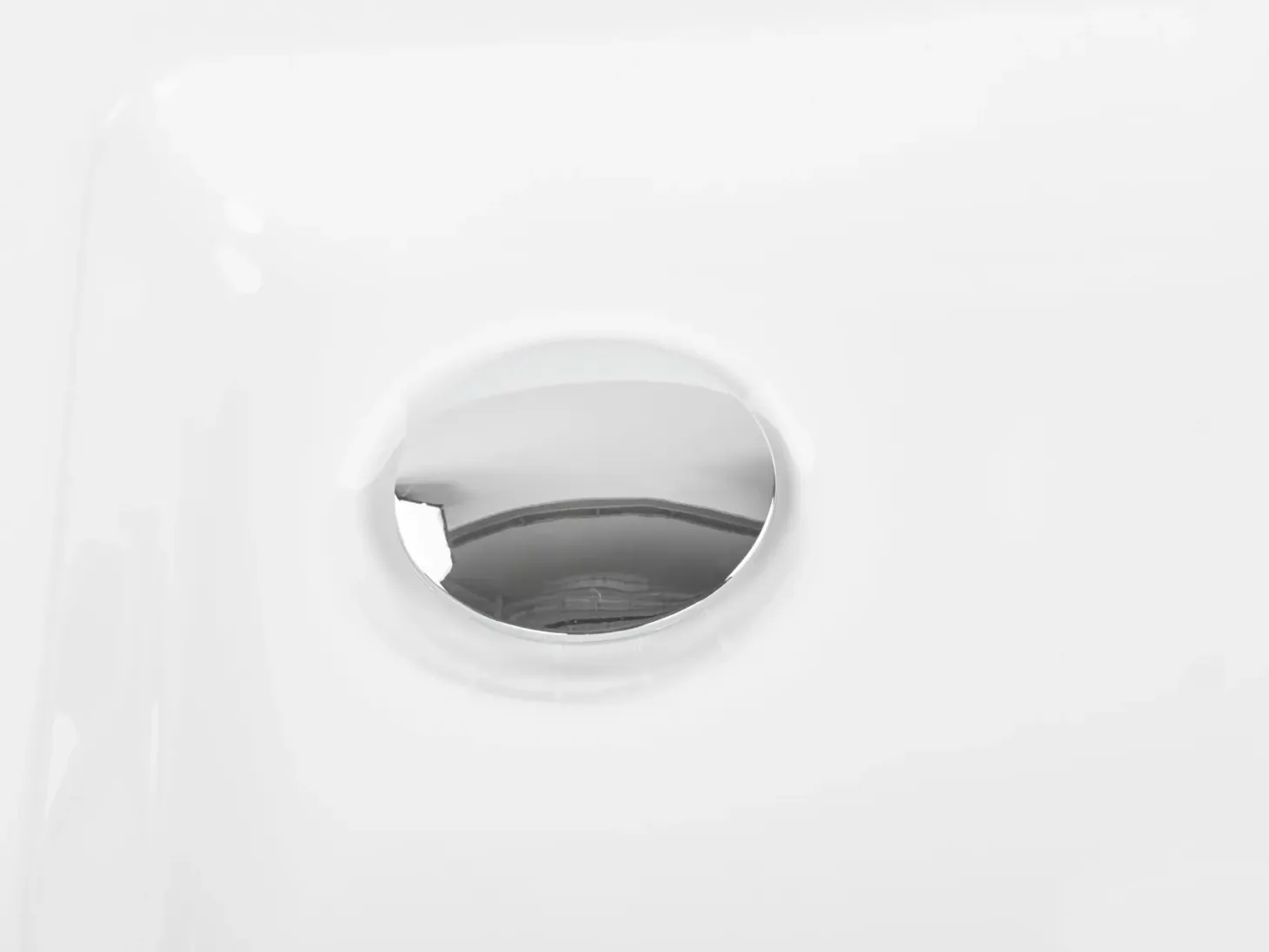 Brusekar AMPAY 90 x 90 x 7 cm Hvid