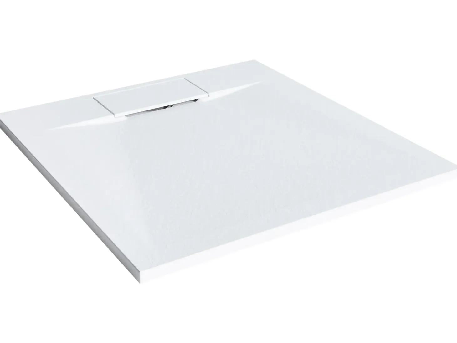 Brusekar AZZURRO 80 x 80 x 3 cm Hvid