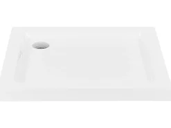 Brusekar ESTELI 90 x 90 x 7 cm Hvid