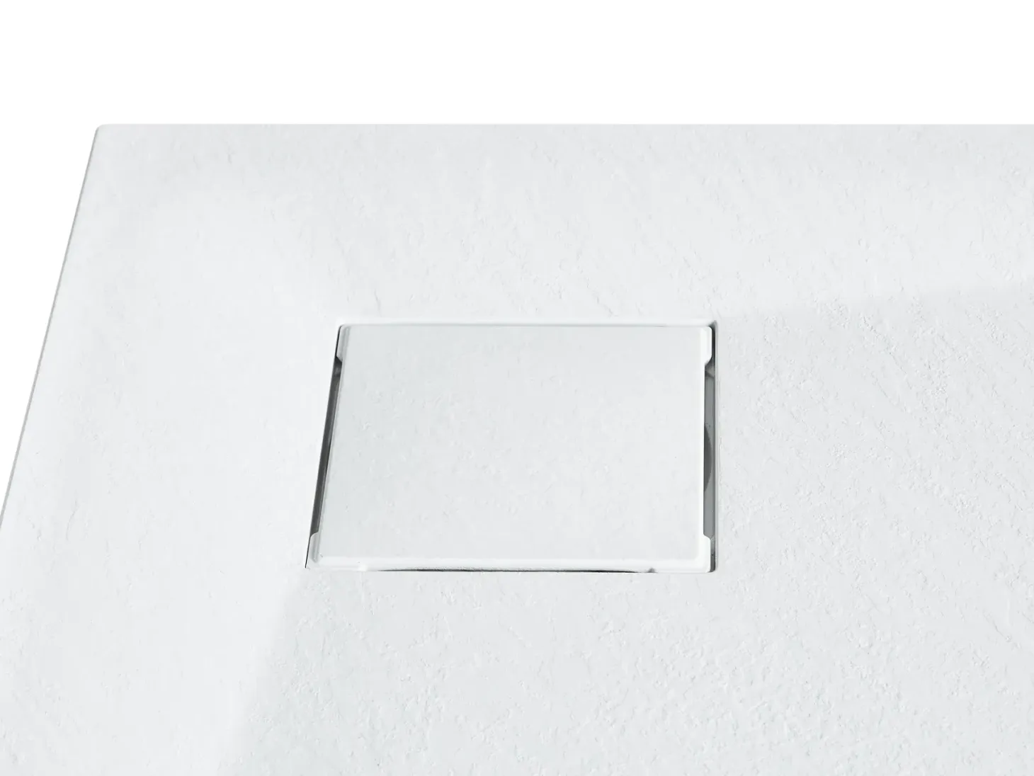 Brusekar PARON 80 x 80 x 3 cm Hvid