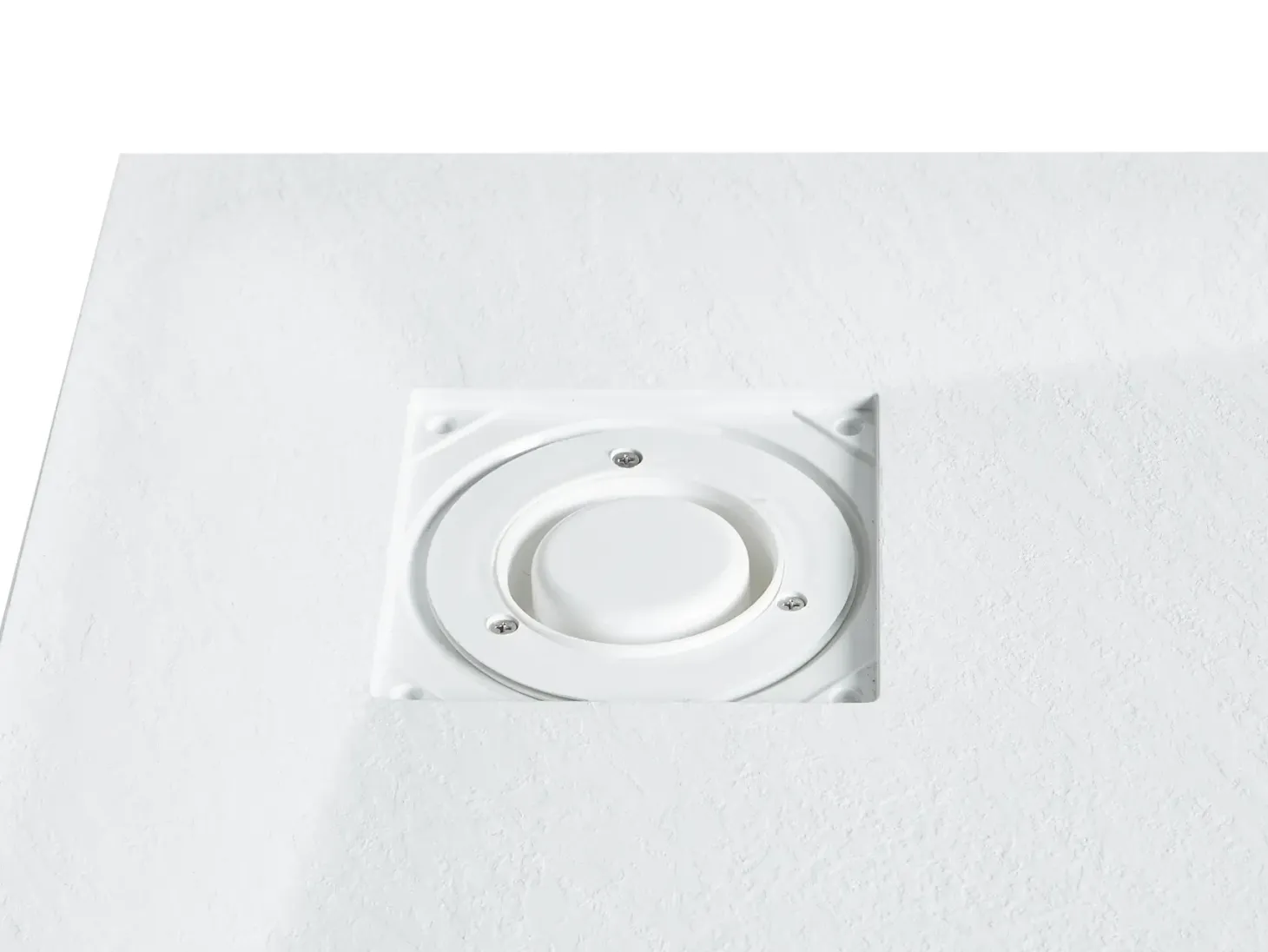 Brusekar PARON 80 x 80 x 3 cm Hvid