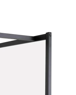 Brusevæg TAPAJOS 90 x 195 cm Sort