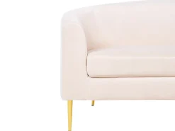 Buet sofa 4 personers MOSS Velour Lys Beige