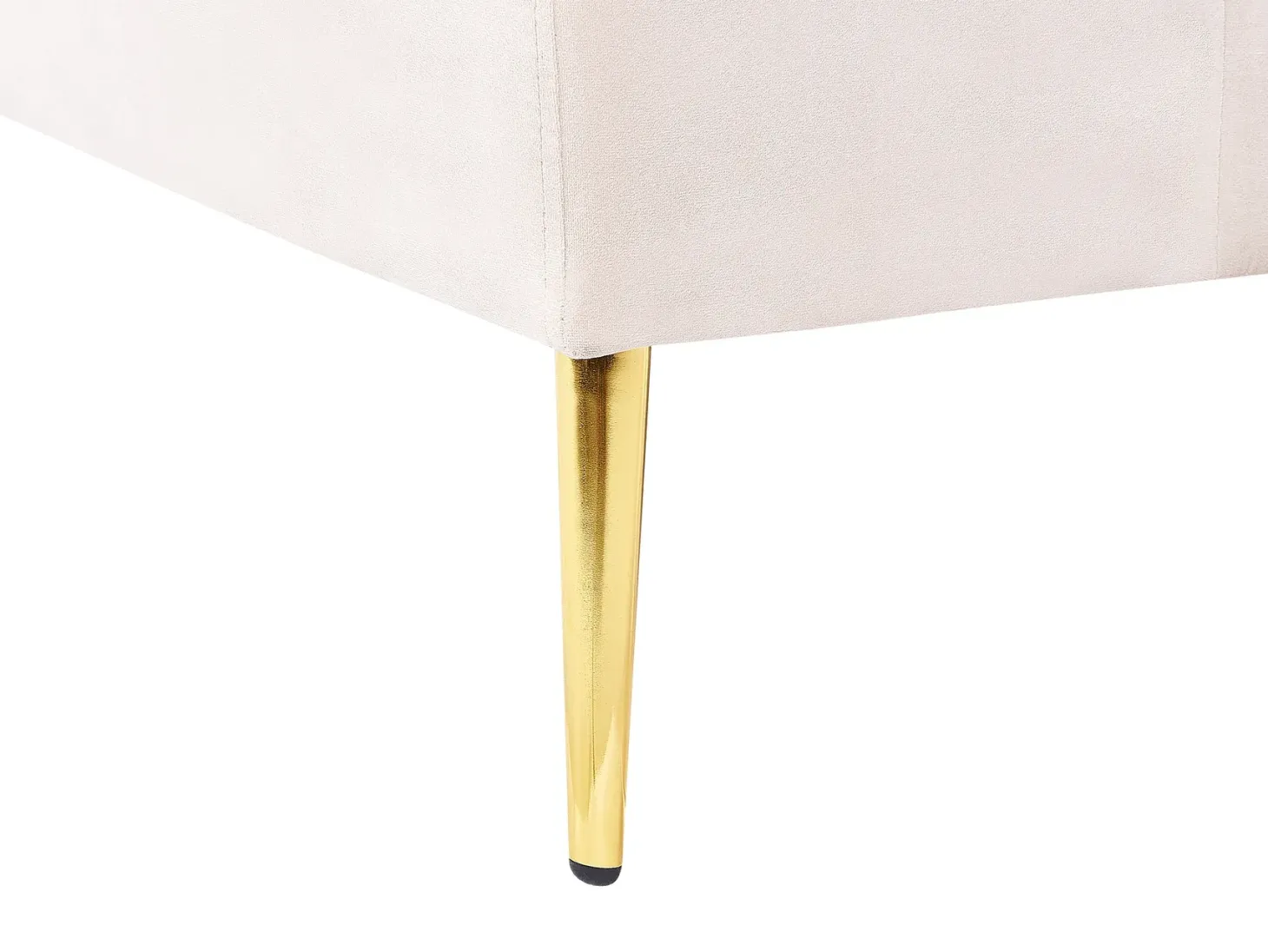 Buet sofa 4 personers MOSS Velour Lys Beige