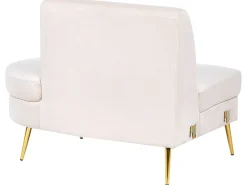Buet sofa 4 personers MOSS Velour Lys Beige