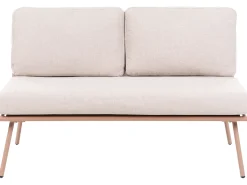 CACCAMO 4 personers Have-hjørnesofasæt Beige