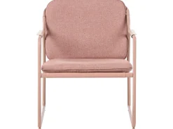 CALASCIO 4 personers Loungesæt med bord Brun Metal