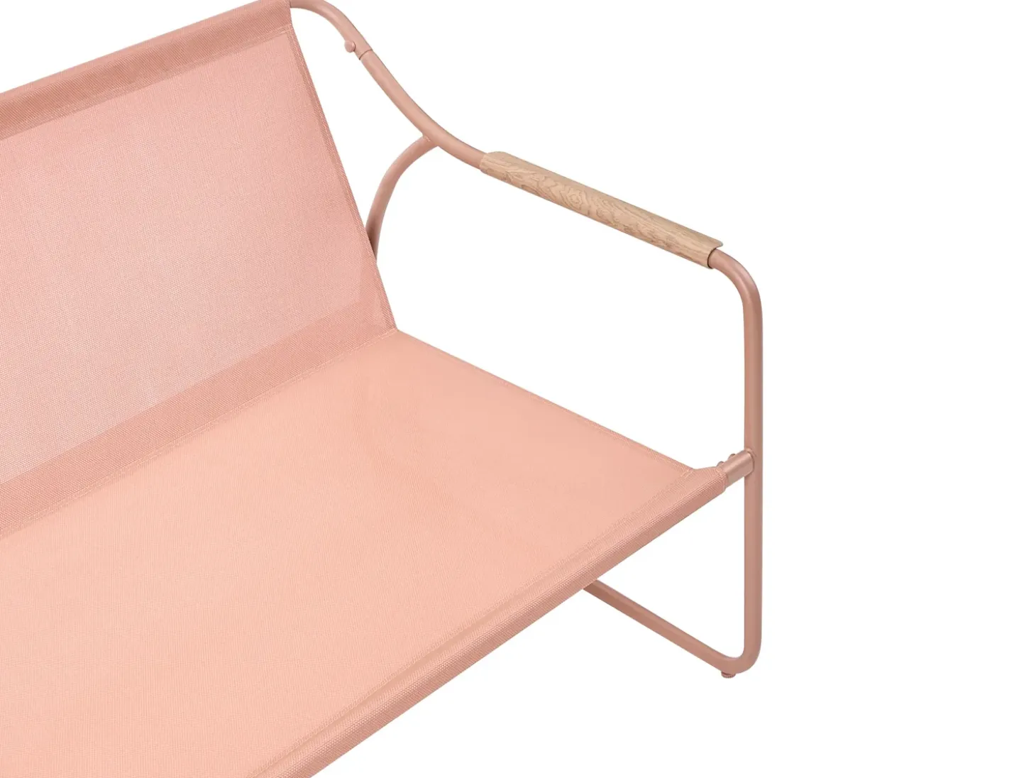 CALASCIO 4 personers Loungesæt med bord Lys Beige Metal