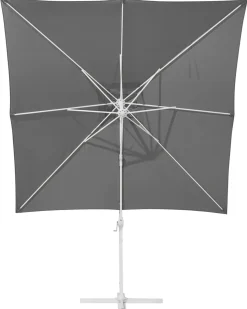 Cantilever parasol 250 cm MONZA Mørkegrå