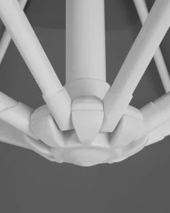 Cantilever parasol 300 cm SAVONA Mørkegrå Grå