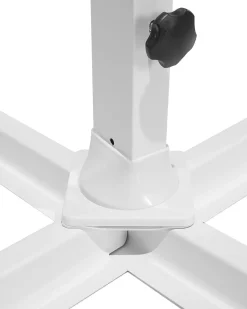 Cantilever parasol 300 cm SAVONA Mørkegrå Grå