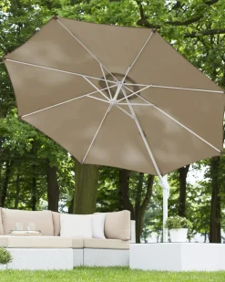 Cantilever parasol 300 cm SAVONA Sand Beige Beige