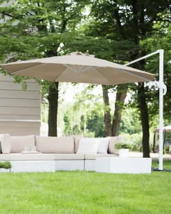 Cantilever parasol 300 cm SAVONA Sand Beige Beige