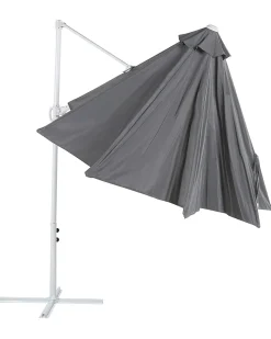 Cantilever parasol 295 cm SAVONA II Mørkegrå