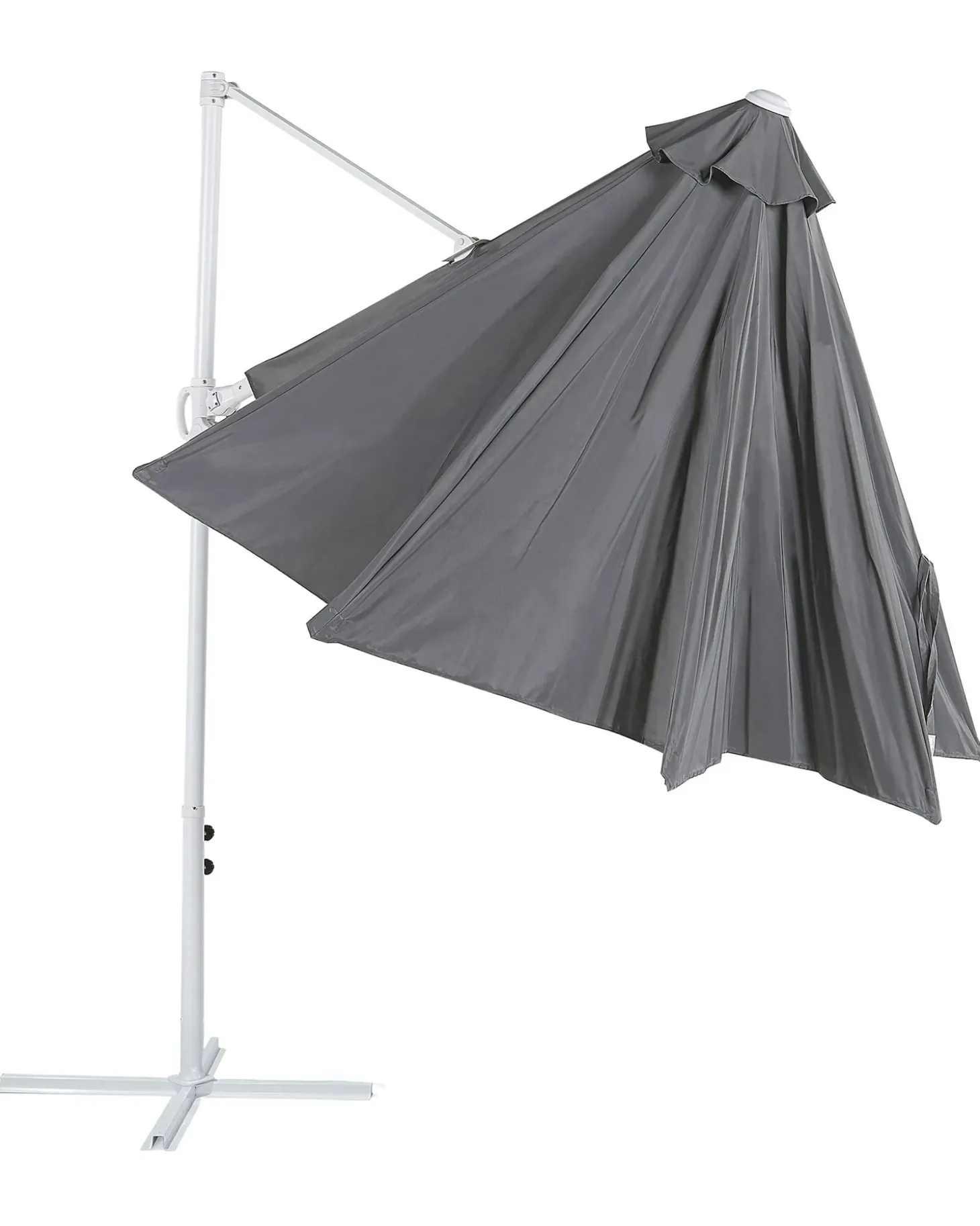 Cantilever parasol 295 cm SAVONA II Mørkegrå