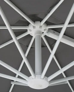 Cantilever parasol 295 cm SAVONA II Mørkegrå