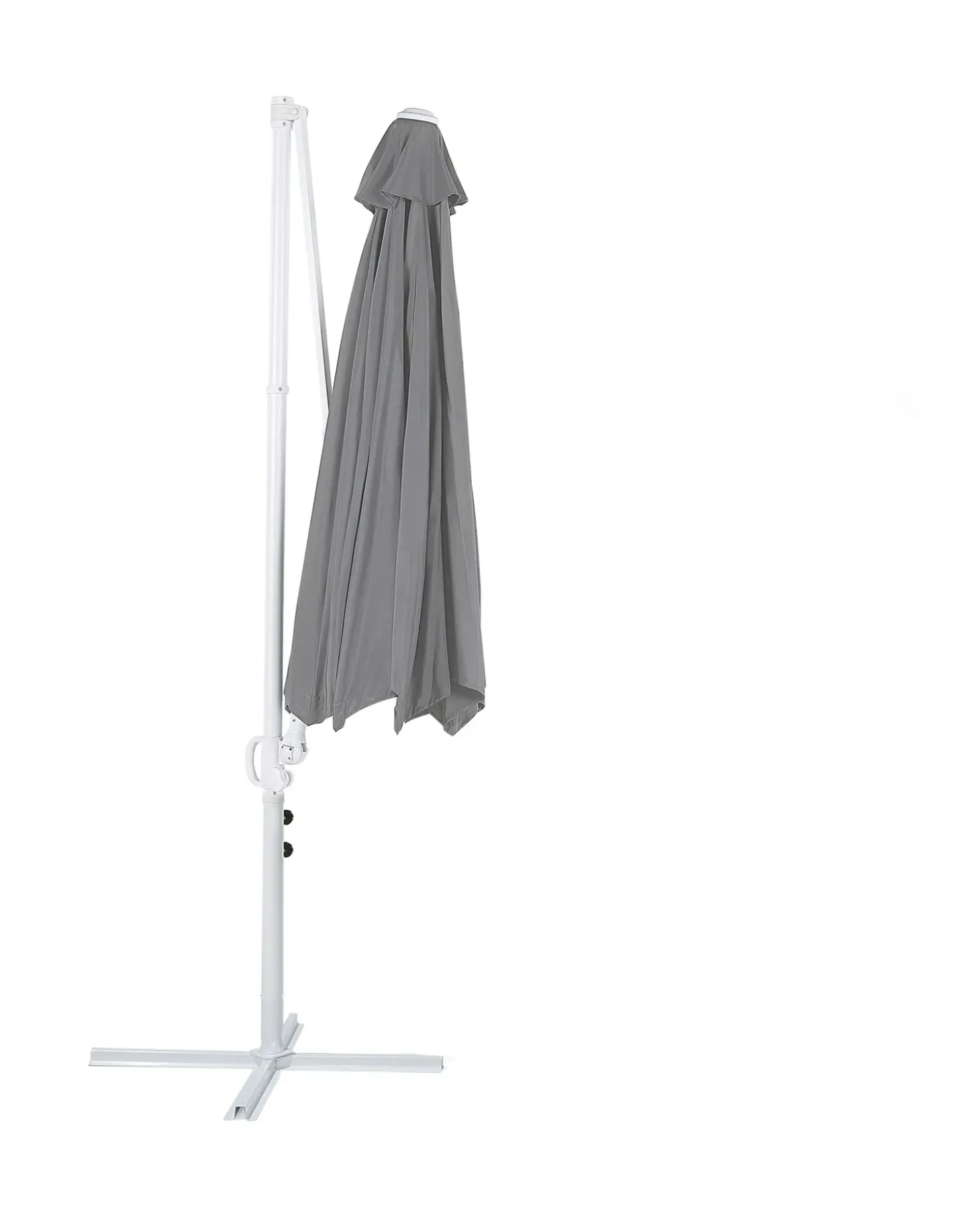 Cantilever parasol 295 cm SAVONA II Mørkegrå