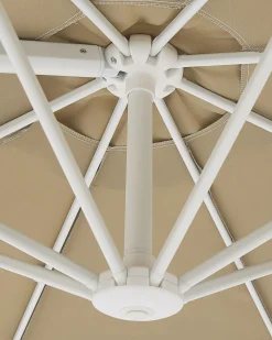 Cantilever parasol 295 cm SAVONA II Brungrå
