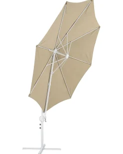 Cantilever parasol 295 cm SAVONA II Brungrå