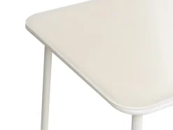 CARAVINO 4 personers Havemøbelsæt Lys Beige Metal