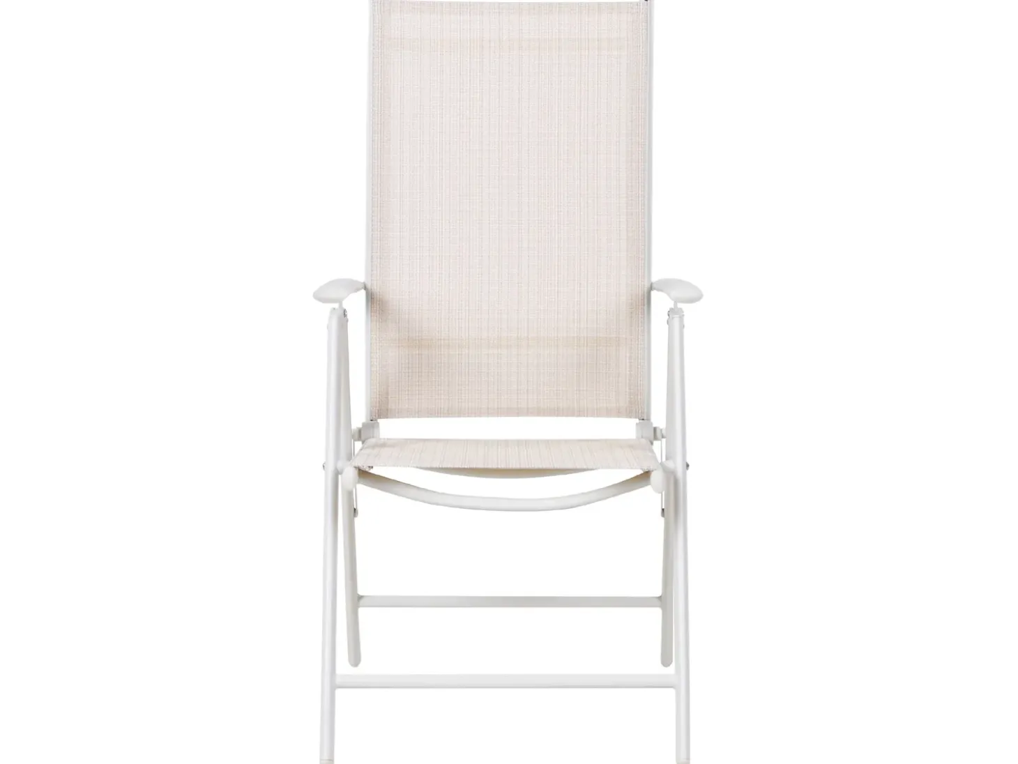 CATANIA 6 personers Havemøbelsæt Beige Metal