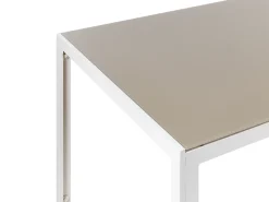 CATANIA 6 personers Havemøbelsæt Beige Metal