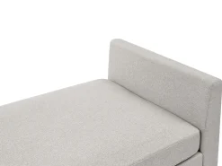 Chaiselong ARCHIANE Lysegrå