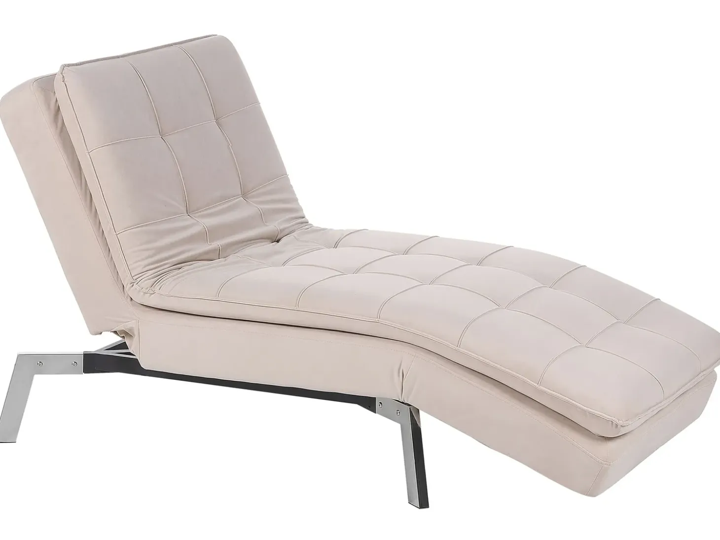 Chaiselong LOIRET Velour Beige