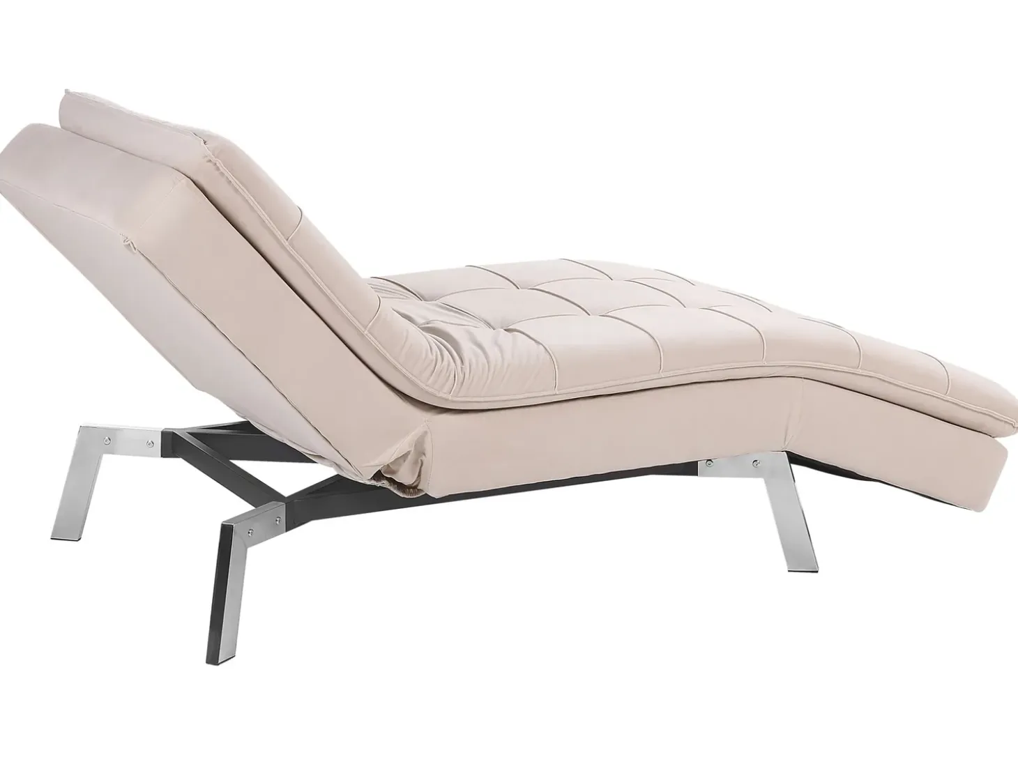 Chaiselong LOIRET Velour Beige