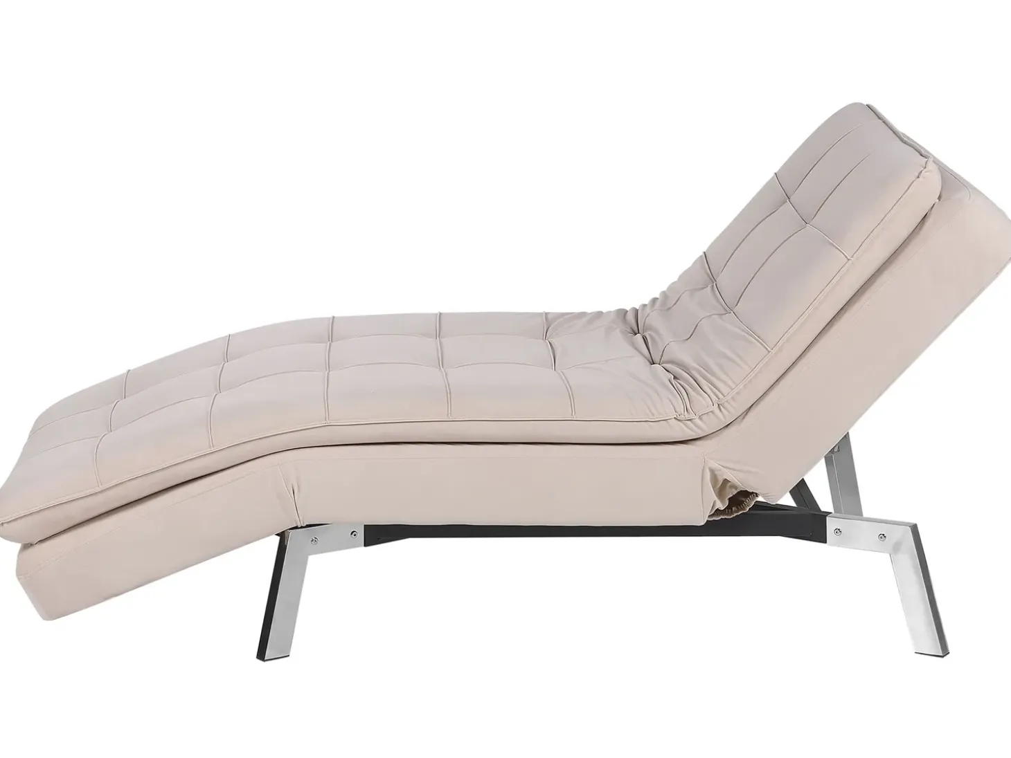 Chaiselong LOIRET Velour Beige