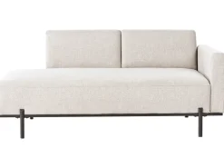Chaiselong SAVASSE Kunstlinned Lys Beige