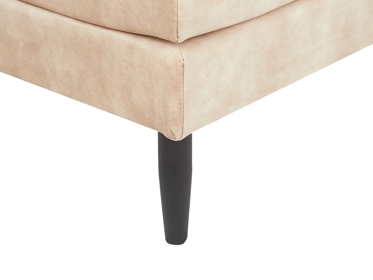Chaiselong USSEL Velour Beige
