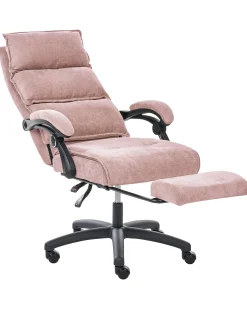 Chefstol EATON Chenille Pastellrosa