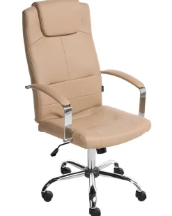 Chefstol WINNER Kunstlæder Sand Beige