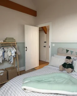 Cocoon babynest EREB Bomuld Lysegrøn