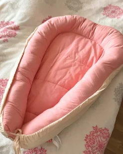 Cocoon babynest EREB Bomuld Lyserød