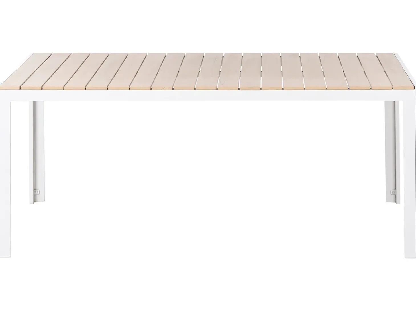 COMO 6 personers Havemøbelsæt med bænke Beige