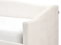 Daybed med opbevaring VITTEL 90 x 200 cm Lys Beige