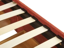Daybed med opbevaring VITTEL 90 x 200 cm Rød