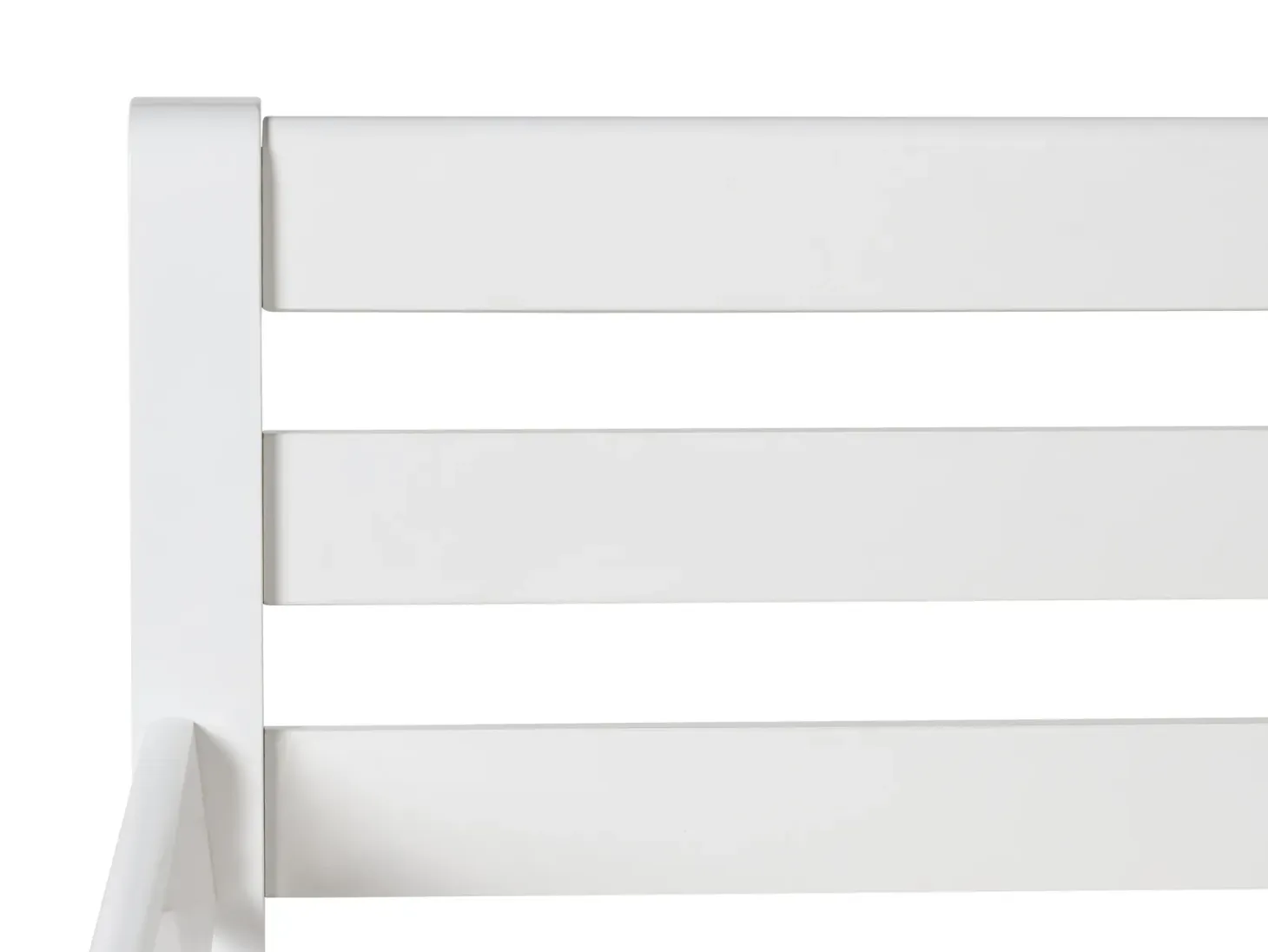 Daybed Træ THEZA 90 x 200 cm Hvid