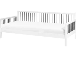 Daybed Træ TRICOT 90 x 200 cm Hvid