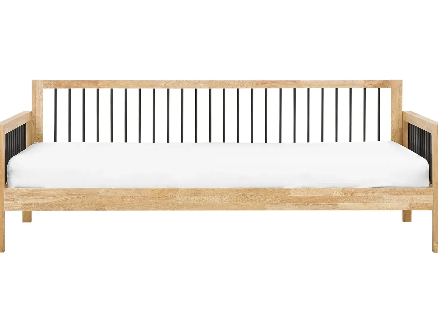 Daybed Træ TRICOT 90 x 200 cm Lysebrun