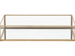 Dekorativ bakke GRENOBLE Glas Guld